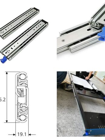 227KG Heavy Duty Lockable Slides