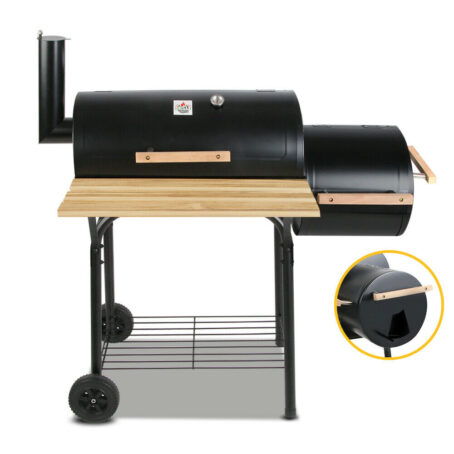 2 in 1 BARREL SMOKER BBQ - Image 4